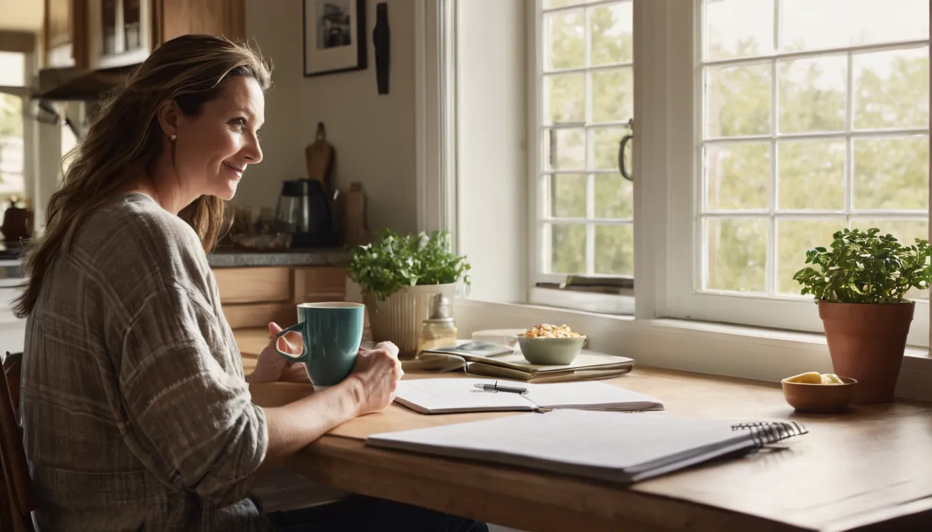 Homeowner reviewing a written estimate at a kitchen table in the Rockville area
